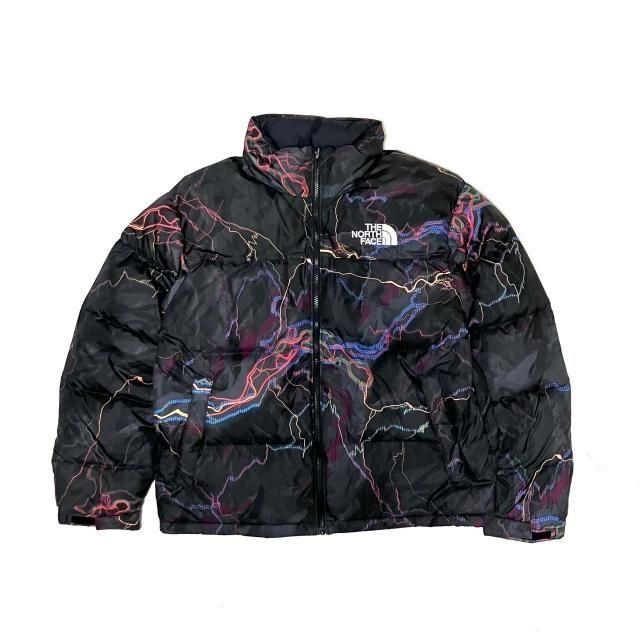 <div>THE NORTH FACE </div>1996 NUPTSE JACKET<br>DOWN JACKET<br>BLKxPRINT