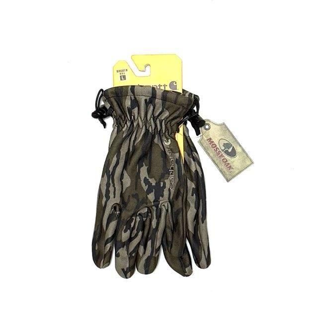 <div>CARHARTT</div>FLEECE GLOVE<br>MOSSY OAK<br>B.LAND