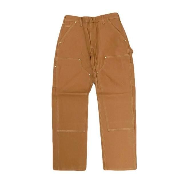<div>CARHARTT</div>MADE IN U.S.A<br>LOOSE FIT<br>DUCK PAINTER PANTS<br>DOUBLE KNEE<br>RIGID-BROWN