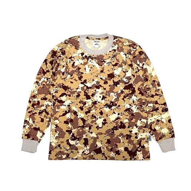 <div>SHAKA WEAR</div>HEAVY WEIGHT<br>L/S THERMAL TEE<br>CC.CAMO