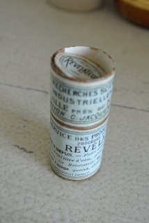フランス　アンティークボックス　写真用現像薬　薬品箱　