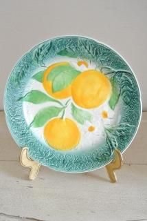 フランスビンテージ壁掛け セラミックフィッシュ 陶器 魚