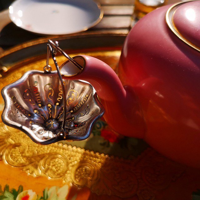 クリストフル　ティーストレイナー　茶こし　茶漉し　フランス製