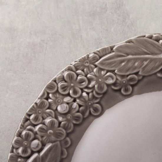  HORTENSIA 21センチ　プレート３枚 Ortensia オルテンシア プレート 21cm Lサイズ 【マットホワイト