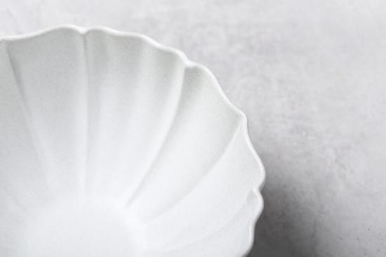 稜花 ボウル 14cm 【 白百合 】 - 08felice