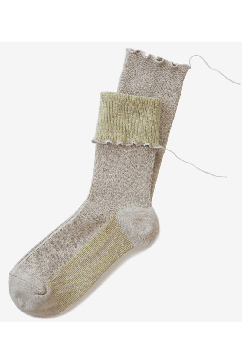 medical (Organic cotton) socks｜miritary no! coyote