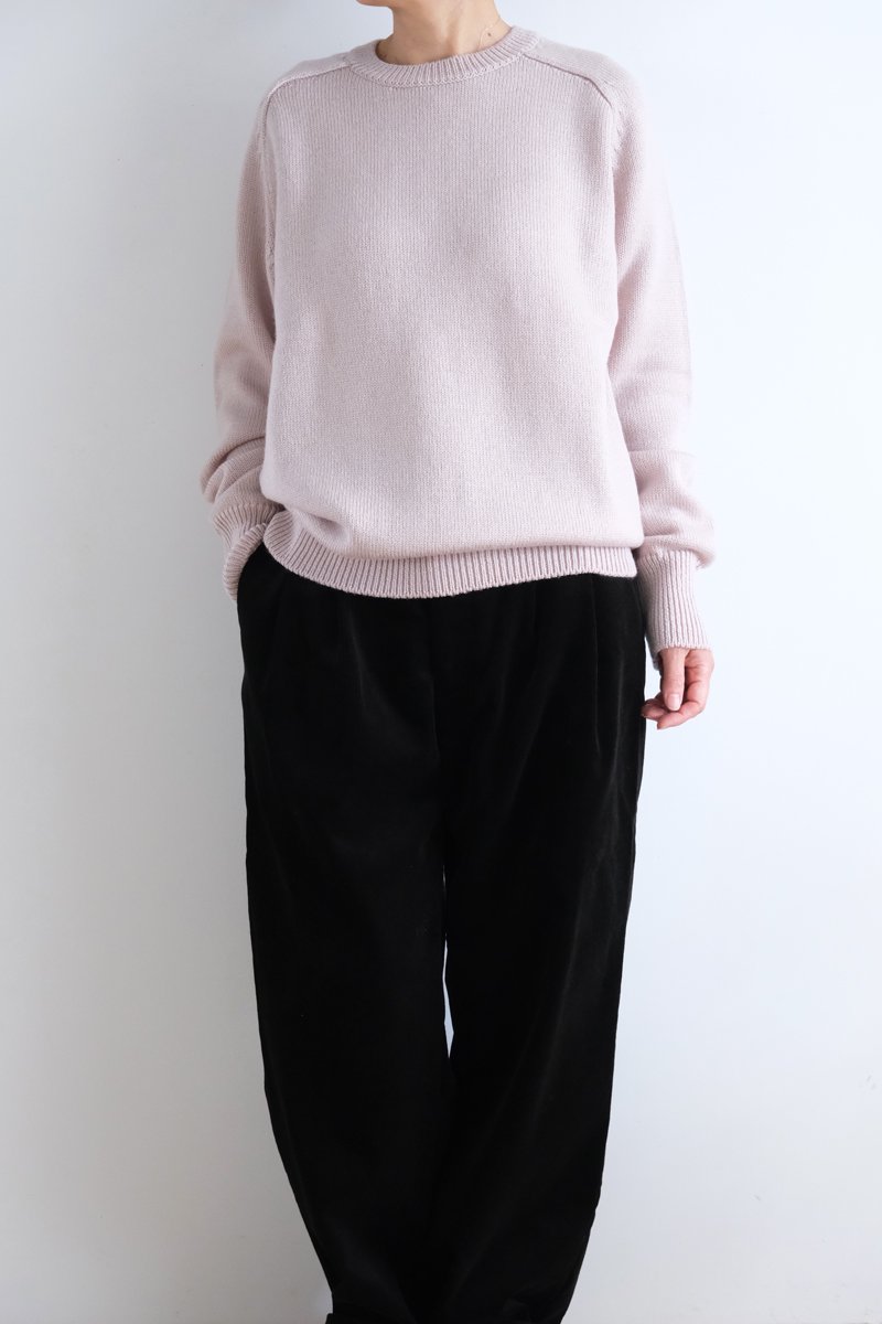 Wool Sweater 3｜pearl pink