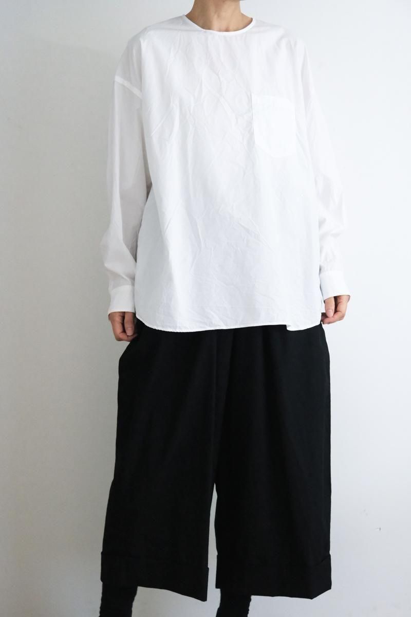 20/10ݥץ Cropped Wide pantsblack