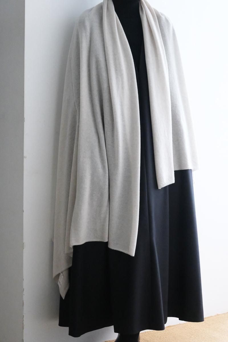 Cashmere Large Stolewhite smoke