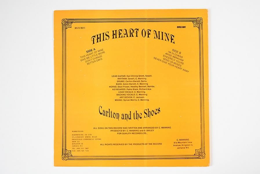 Carlton And The Shoes – This Heart Of Mine | Releases | Discogs