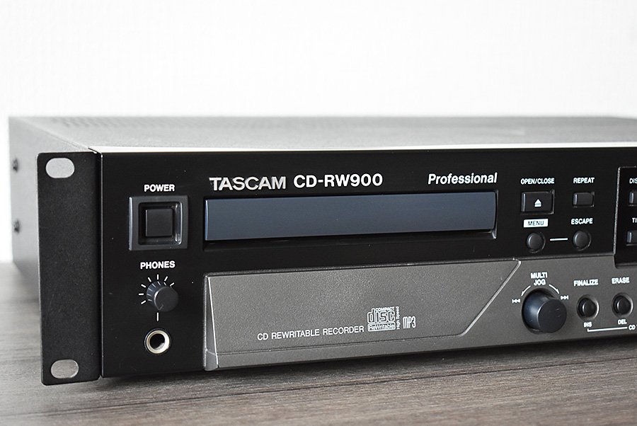 一目惚れして購入 録音・再生確認済 TASCAM 業務用CDレコーダー CD
