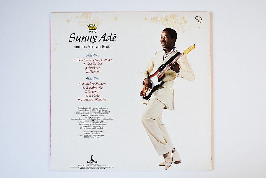 King Sunny Ade u0026 His African Beats / Synchro System / キング・サニー・アデ | ウララカオーディオ