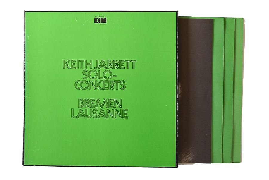 独盤 KEITH JARRETT SOLO CONCERTS LP 美品 Keith Jarrett / Solo Concerts : Bremen / Lausanne / 中古 LP