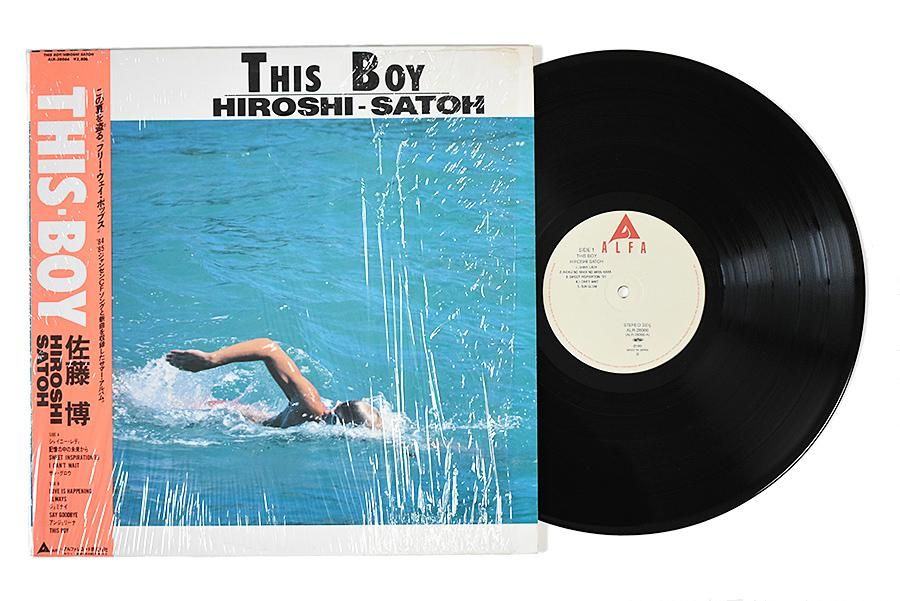 希少 プロモ盤 佐藤博 This Boy レコード LP 見本盤 シティポップ - 邦楽