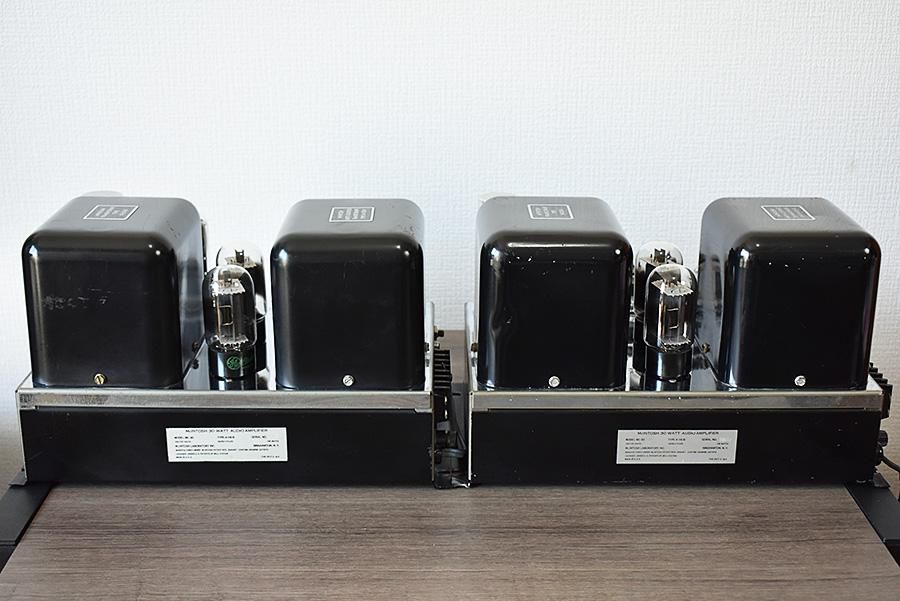 McIntosh 真空管アンプ　mc30 McIntosh MC30 真空管 モノラルパワーアンプペア