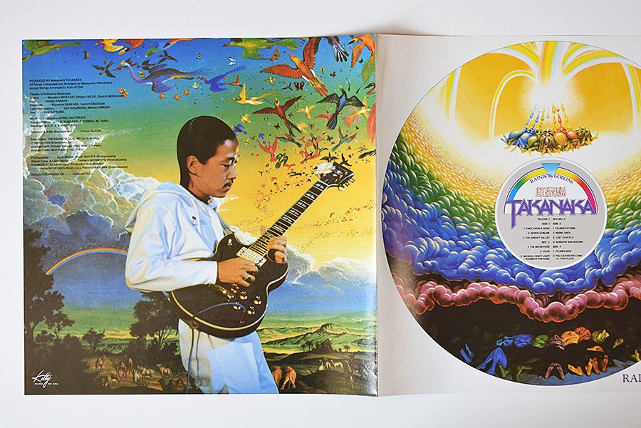 稀少帯付2LP!! 高中正義 MASAYOSHI TAKANAKA 虹伝説 RAINBOW GOBLINS 