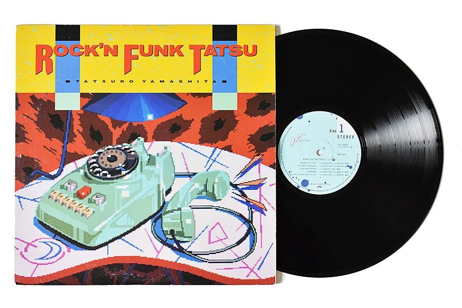 山下達郎 ROCK´N FUNK TATSU アナログレコード LP-