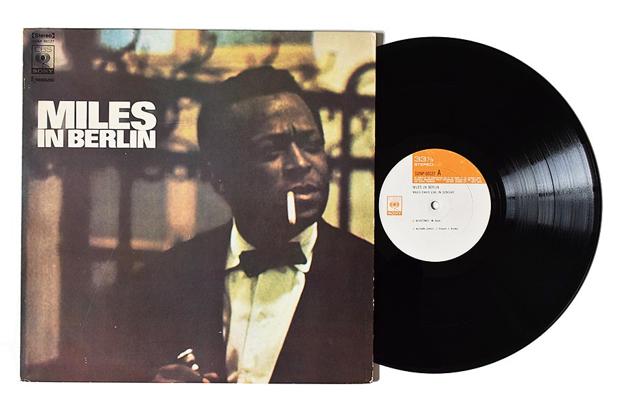 マイルス・デイヴィス Miles in Berlin レコードMilesDavis