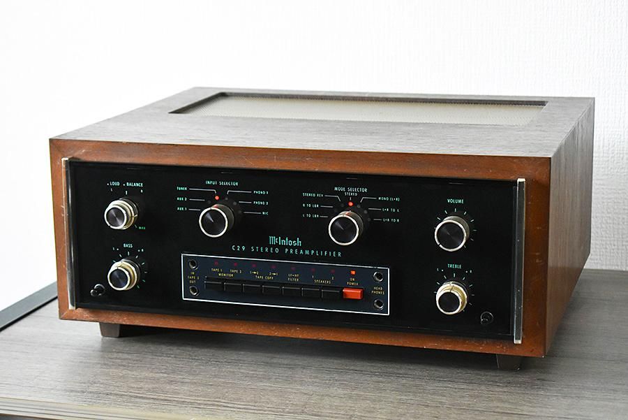 mcintosh c29 プリアンプ　マッキントッシュ　mcIntosh