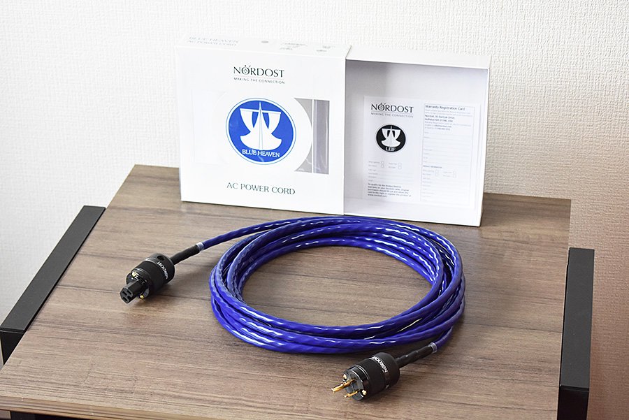NORDOST BLUE HEAVEN AC Power Cord (BHPWR6.5M) - 中古 | ウララカオーディオ