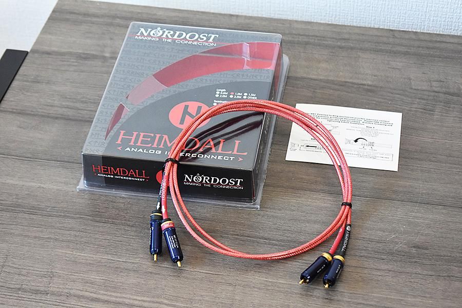 限定数のみ！ ノードスト Nordost Heimdall 2 デジタルケーブル 1.0m