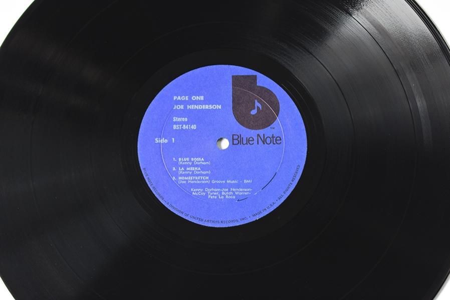 Joe Henderson – Page One – Vinyl (LP, Album, Mono), 1963