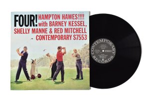 Hampton Hawes !!!! With Barney Kessel, Shelly Manne & Red Mitchell / Four! / ϥץȥ󡦥ۡ