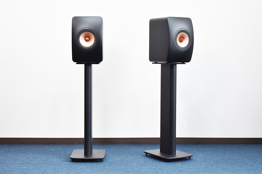 KEF LS50 META Carbon Black ＆ S2 Floor Stand - 中古 | ウララカオーディオ