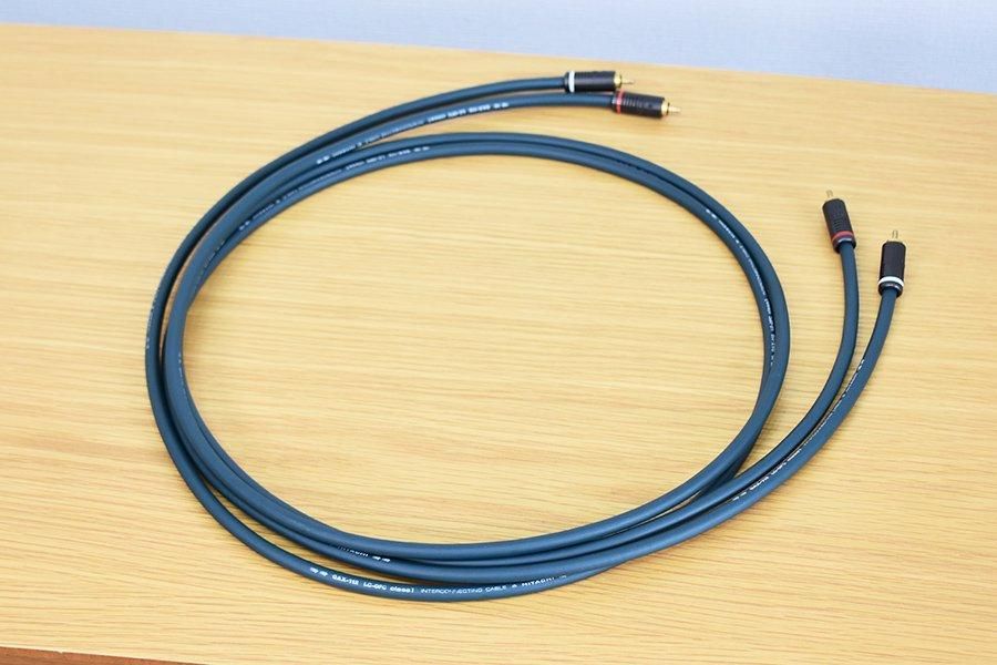 HITACHI QAX-112 RCAケーブル 日立 HITACHI オーディオケーブル RCA QAX-112 LC-OFC class1 約