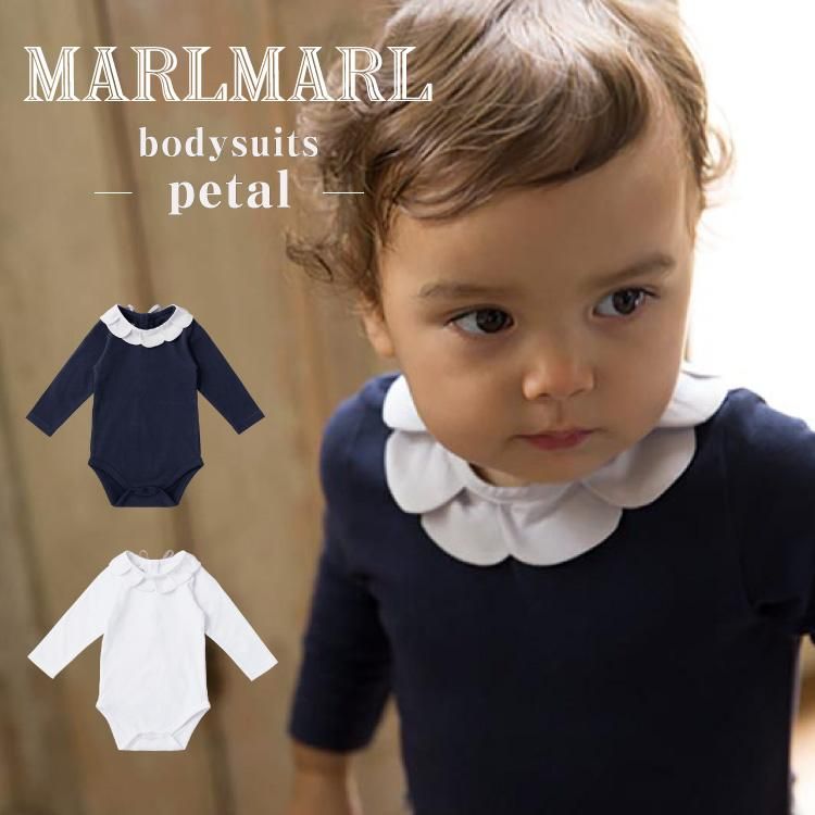 ޡޡ ܥǥ MARLMARL bodysuits ڥ petal ѡ ֥饦 դ ٥ӡ λ лˤ ե