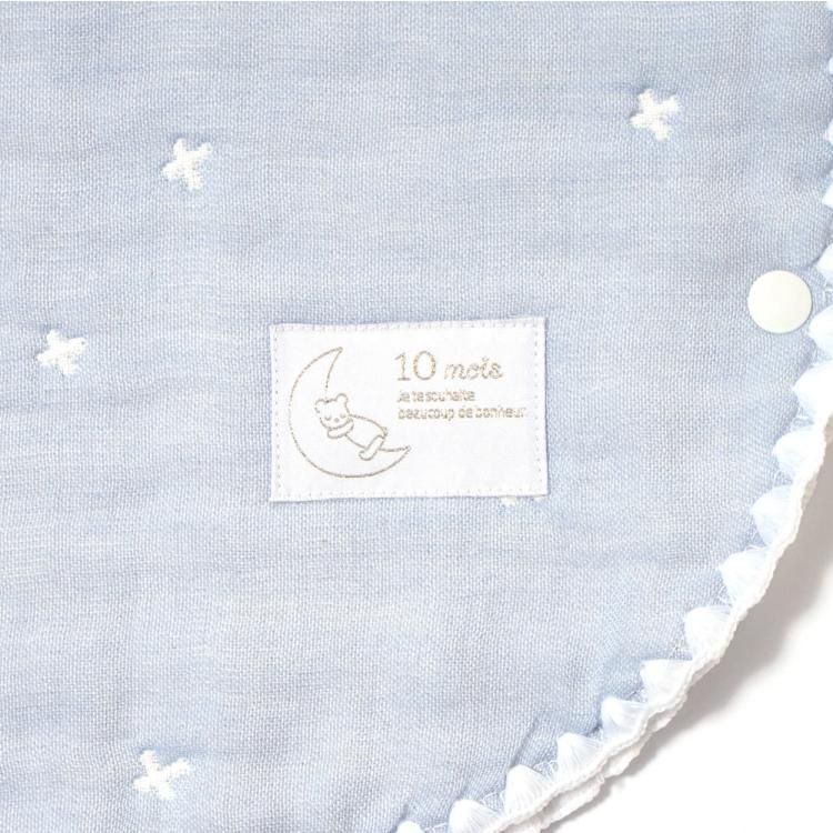 10mois ディモワ スリーパー 6重ガーゼ ふくふくガーゼ 1年中