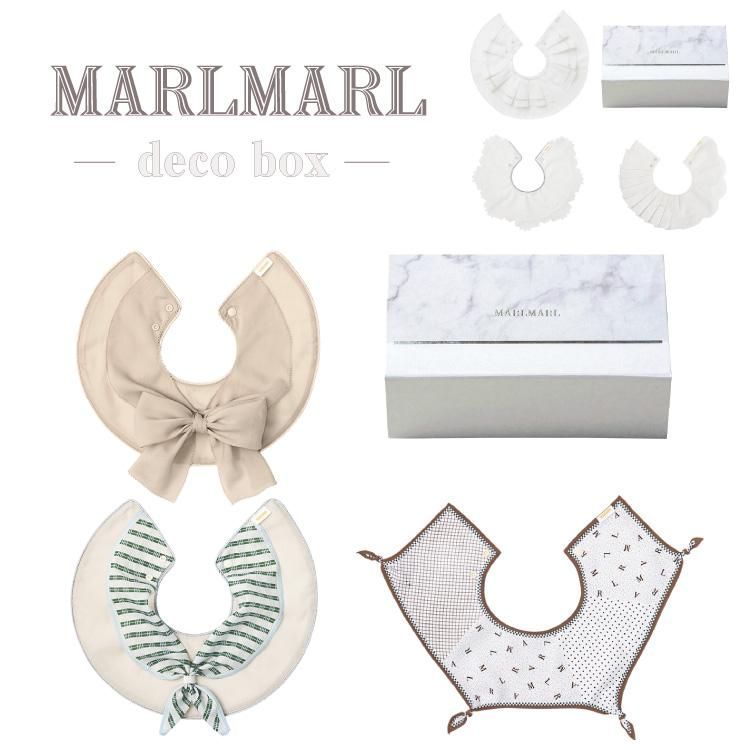 ޡޡ  å ǥ лˤ ˤλ λ ե 3å MARLMARL deco box tied tiered եBOX ˤ դ 2022 SS