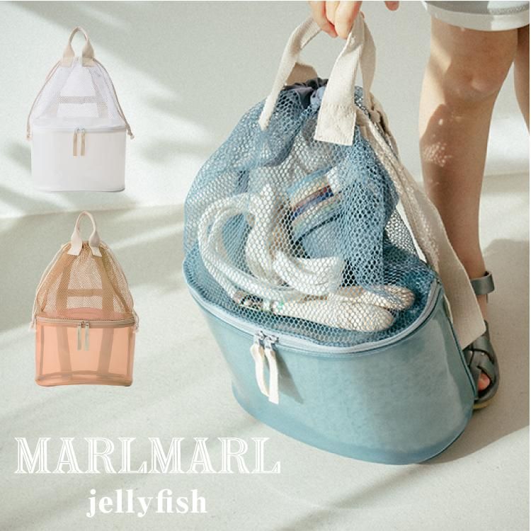 ޡޡ סХå å jellyfish MARLMARL ɿ  TPUǺ å  ͷ ӡХå Ф åå 2023SS