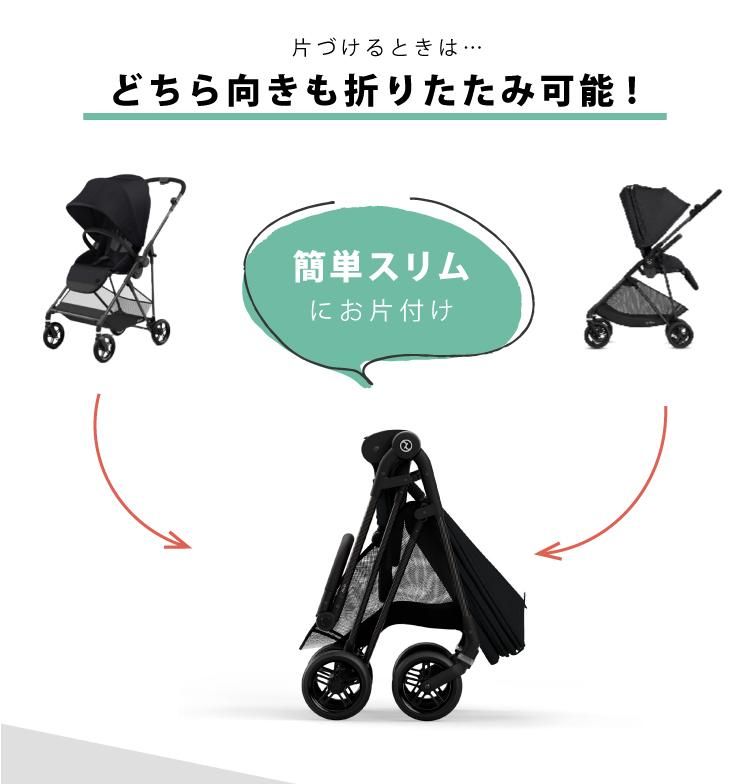 サイベックス折りたたみ式ベビーカーMERIO カーボン2021年式モデル 楽天市場】正規販売店 2年保証 サイベックス ベビーカー メリオ