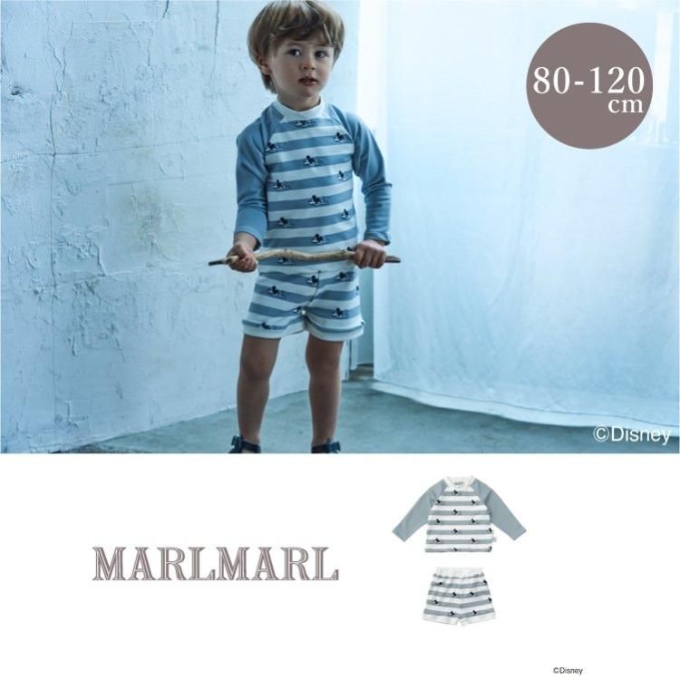 ޡޡ Ĺµ ० ǥˡ ѥ졼  Mickey ߥå Disney collecton2024ǯ ˤλ swimwear MARLMARL ٥ӡ å