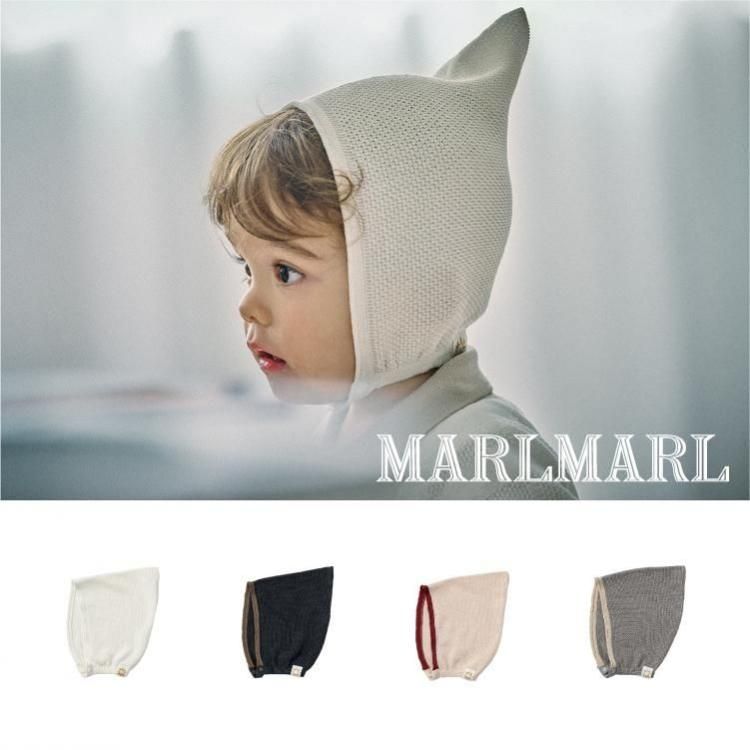 ޡޡ ˥åȥܥͥߥ knit bonnet mini MARLMARL λ ˤλ ܥ ˹ ٥ӡ лˤ л ץ쥼 Ϫܲ 2025SS