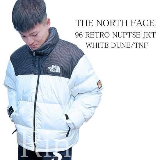 THE NORTH FACE Men's 96 RETRO NUPTSE JACKET WHITE DUNE/TNF THE NORTH FACE Men's 96 RETRO NUPTSE JACKET WHITE DUNE/TNF