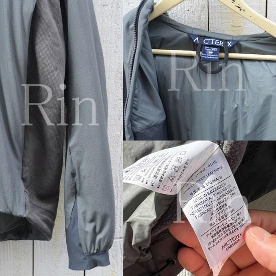 USED ARC'TERYX LEAF ATOM LT HOODY LEAF Men's Gen1 Wolf USED ARC'TERYX LEAF ATOM LT HOODY LEAF Men's Gen1 Wolf