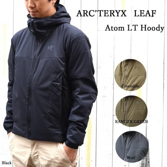 Arc Teryx Leaf アークテリクスリーフ Atom Lt Hoody Men S Atom Lt Hoody Leaf アトムltフーディー Arc Teryx Leaf The North Face Patagonia Natal Design セレクトショップrin中崎店