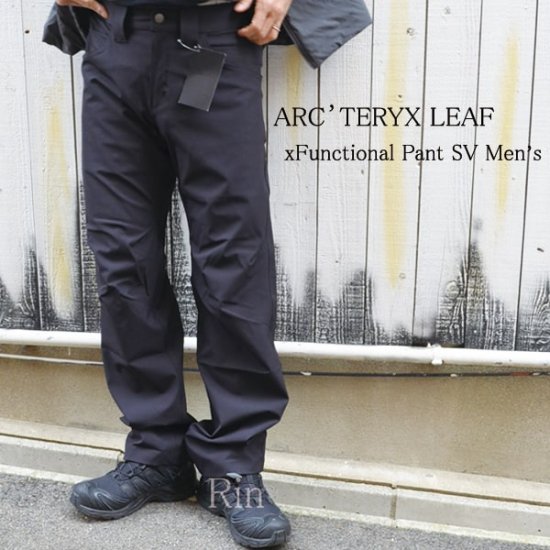 工場直販激安  MEN'S SV PANT XFUNCTIONAL leaf Arc'teryx ワークパンツ/カーゴパンツ