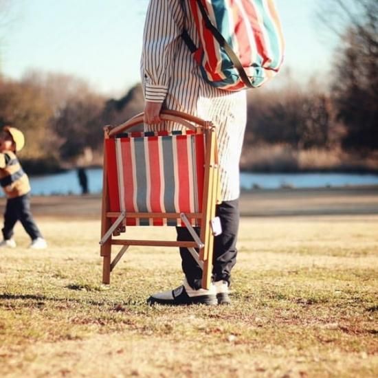 Kermit Chair RETRO STRIPE カーミットチェアー レトロストライプ