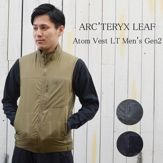 新型モデル!!ARC'TERYX LEAF Atom Vest LT Men's Gen2 アトムベストLT