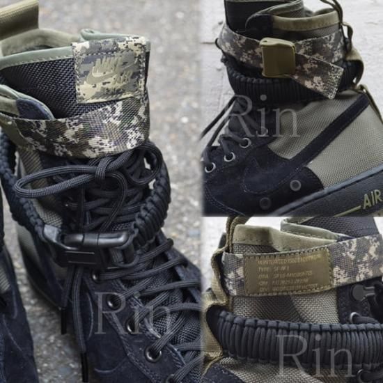 NIKE SPECIAL FIELD AIR FORCE 1 SF AF-1 ナイキ スペシャル フィールド エアフォース 1 BLACK/CARGO  KHAKI 864024-004 - ARC'TERYX LEAF,The North Face,Patagonia,Natal Design  セレクトショップRin中崎店