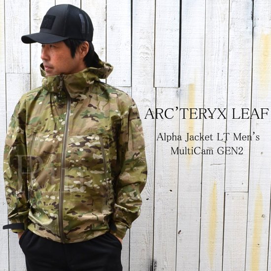 ARC'TERYX LEAF Alpha Jacket LT Men's MultiCam GEN2 迷彩