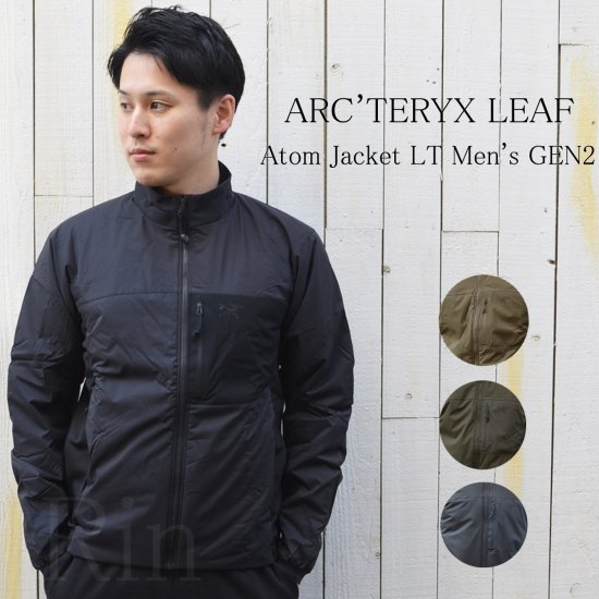 新型モデル!!ARC'TERYX LEAF Atom Jacket LT Men's GEN2