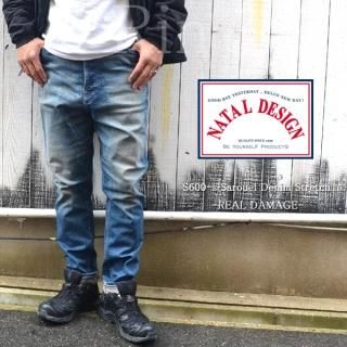 <img class='new_mark_img1' src='https://img.shop-pro.jp/img/new/icons61.gif' style='border:none;display:inline;margin:0px;padding:0px;width:auto;' />Natal Design S600-s Sarouel Denim Stretch -REAL DAMAGE- 륨ǥ˥ 