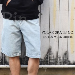 <img class='new_mark_img1' src='https://img.shop-pro.jp/img/new/icons61.gif' style='border:none;display:inline;margin:0px;padding:0px;width:auto;' />POLAR SKATE CO. ݡ顼 Big Boy Work Shorts Light Blue ӥåܡǥ˥ॷ硼