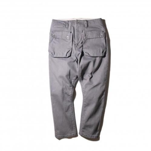 Natal Design G55 Sarouel Flap Denim Pants -GRAY- Natal Design G55 Sarouel Flap Denim Pants -GRAY-