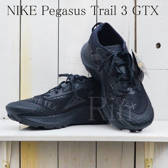 NIKE Pegasus Trail 3 GORE-TEX Black/Dark Smoke Grey