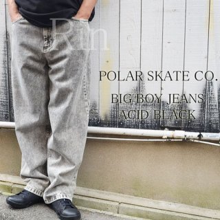 <img class='new_mark_img1' src='https://img.shop-pro.jp/img/new/icons5.gif' style='border:none;display:inline;margin:0px;padding:0px;width:auto;' />POLAR SKATE CO. ݡ顼 BIG BOY JEANS ACID BLACK ӥåܡ ǥ˥ 
